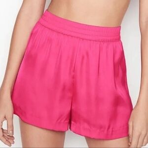 Victoria's Secret Hot Pink High Waist Shorts